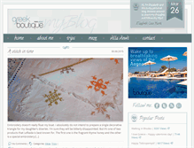 Tablet Screenshot of blog.boutiquegreece.com